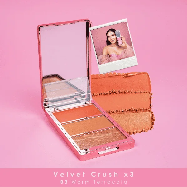 velvet rubor x3 03terracota BLOOMSHELL