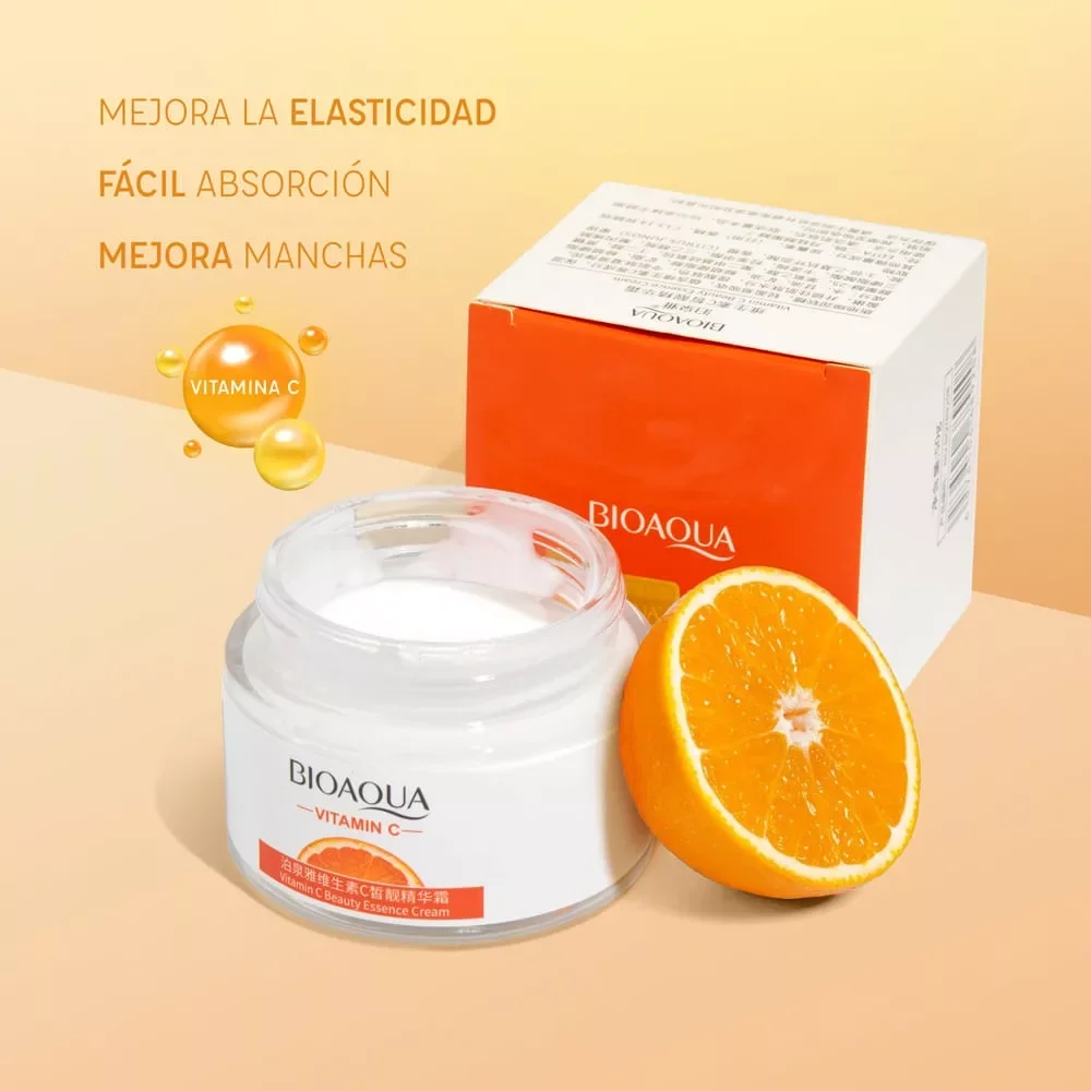 crema facial de vitamina c BIOAQUA