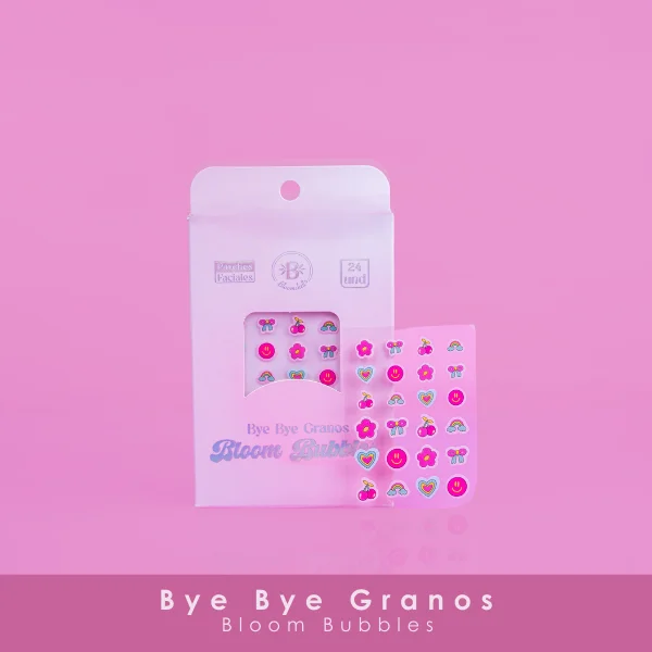 parches bye bye granos bloom bubbles BLOOMSHELL