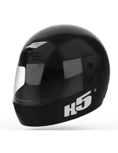 CASCO INTEGRAL NEGRO BRILLANTE - L (HALCON) EF.$31500