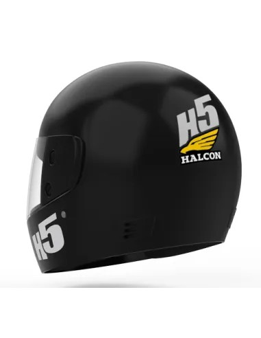 CASCO INTEGRAL NEGRO BRILLANTE - M (HALCON) EF.$31500