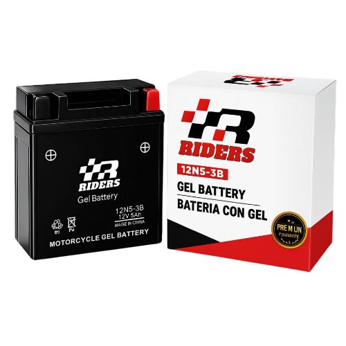 BATERIA 12N5-3B GEL (RIDERS) EF.$29800