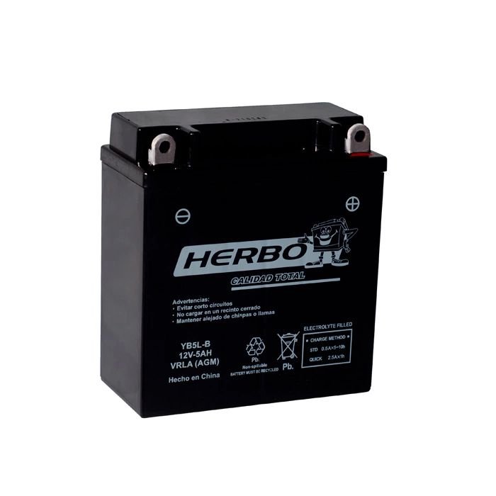 BATERÍA YB5L-B (HERBO) EF.$30600