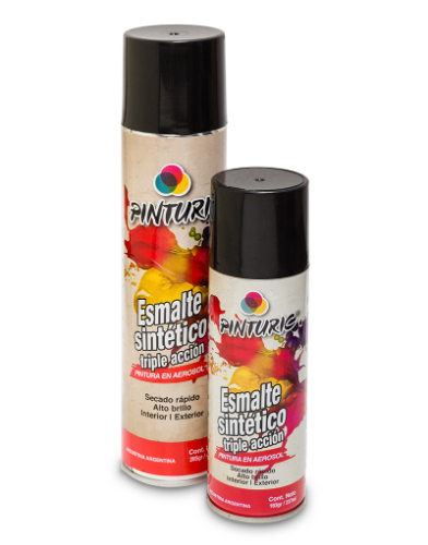 PINTURA NEGRO SATINADO (PINTURIC)