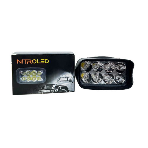 FARO 8 LED MOTO 12V (NITROLED)