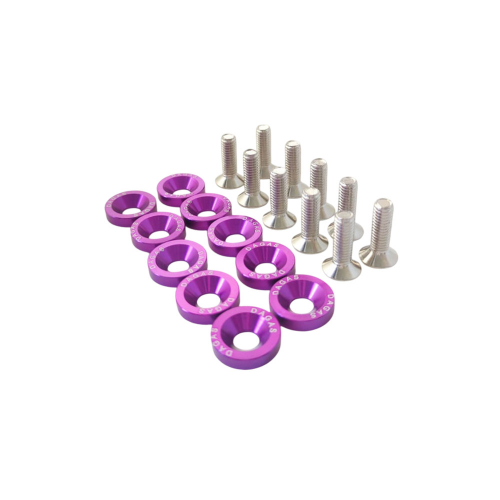 ARANDELA ANONIZADAS MOTO X 10 VIOLETA (DAGAS)  EF.($5.500)