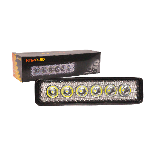 FARO 6 LEDS RECTANGULAR 18W 15,5 CM (NITROLED)
