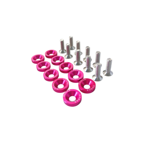 ARANDELA ANONIZADAS MOTO X 10 ROSA (DAGAS)  EF.($4.500)