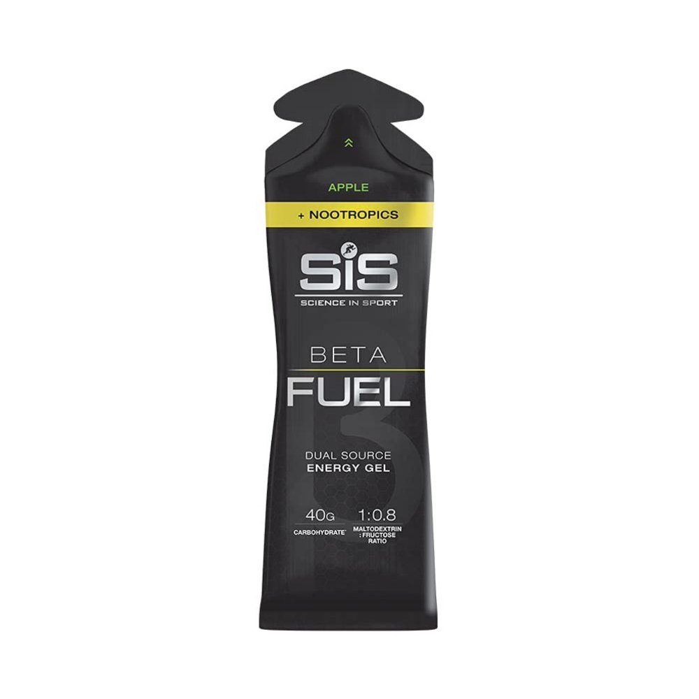 GEL SIS GO BETA FUEL + NOONTROPICS 60ml CAFEÍNA 200mg - APPLE