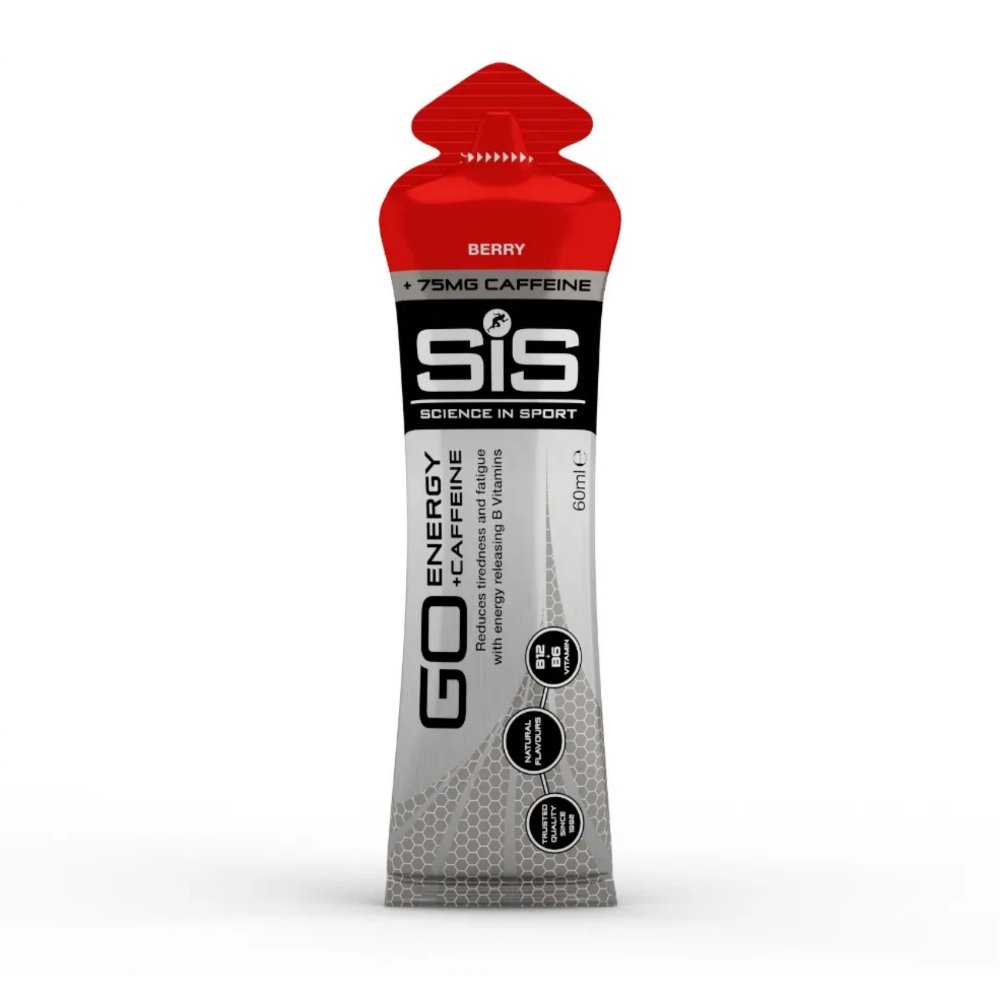 GEL SIS GO CAFEÍNA 75mg 60ml - BERRY