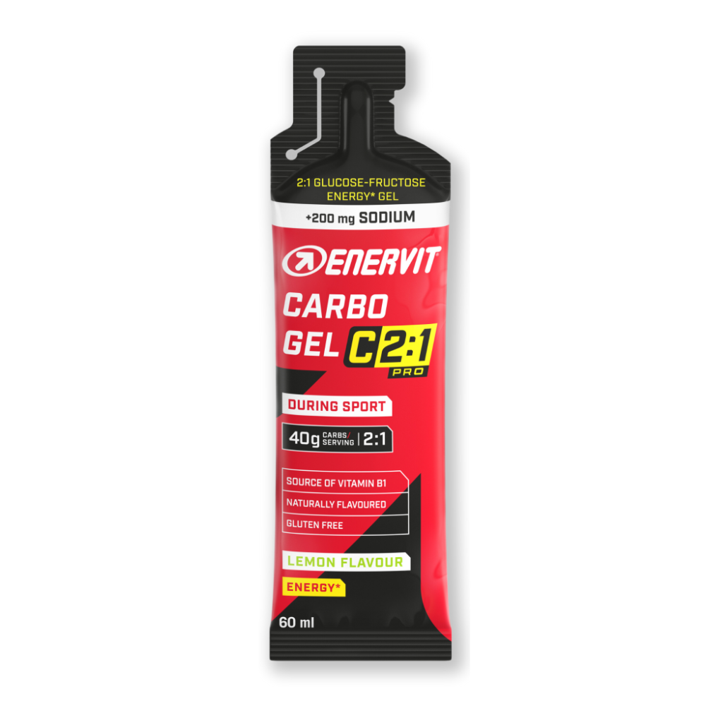 GEL ENERVIT CARBO C2:1 60ml SODIO 200mg - LEMON