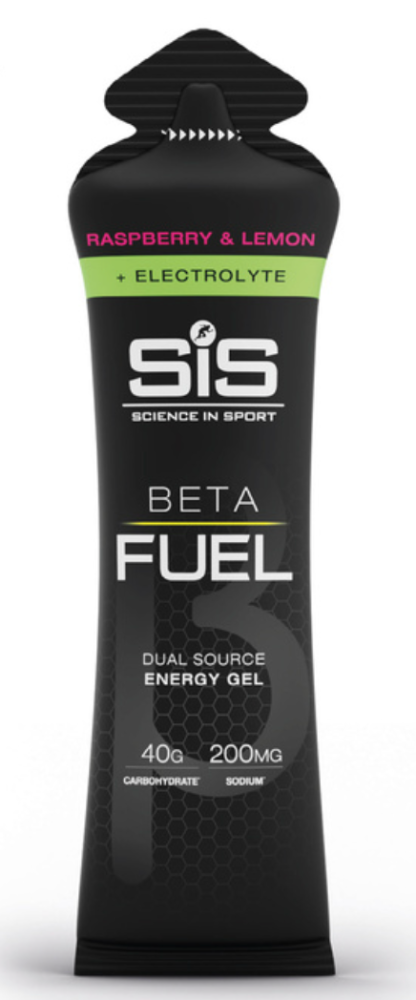 GEL SIS GO BETA FUEL + ELECTROLITOS 60ml - RASPBERRY LEMON