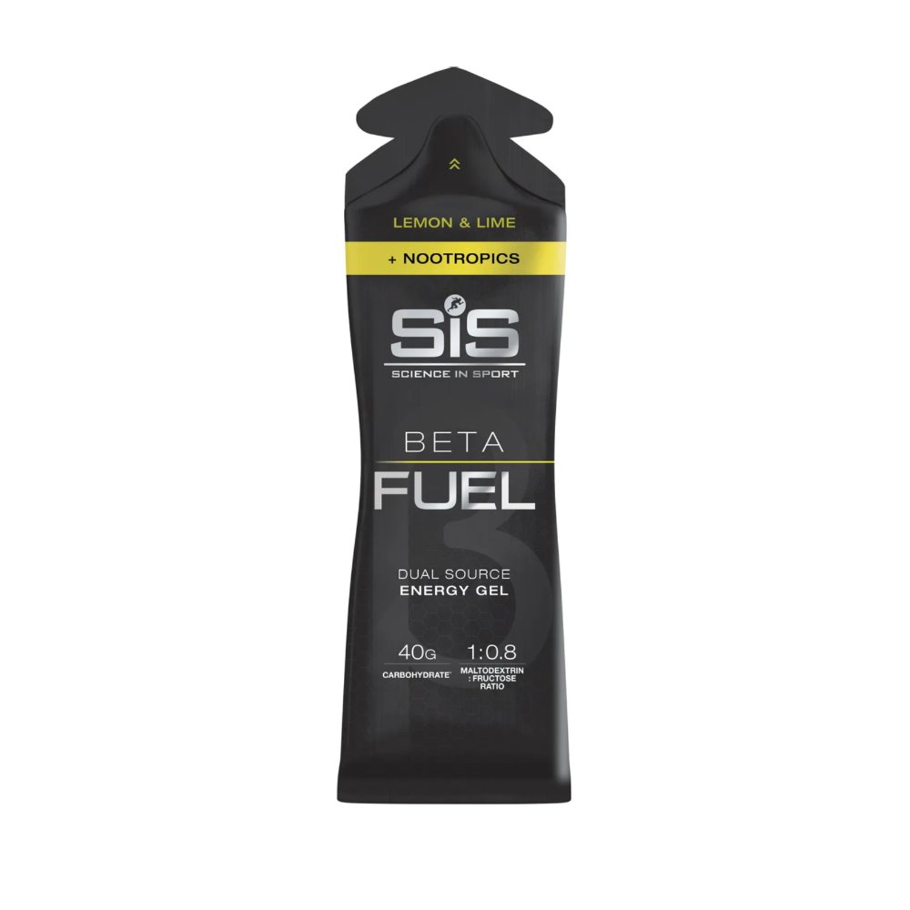 GEL SIS GO BETA FUEL + NOONTROPICS 60ml CAFEÍNA 200mg - LEMON LIME