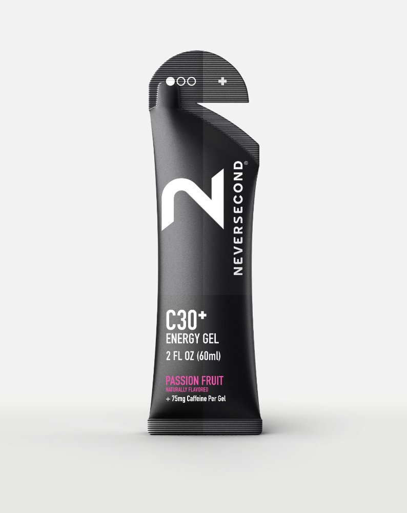 GEL NEVERSECOND C30 ENERGY 60ml CAFEÍNA 75mg - PASSION FRUIT