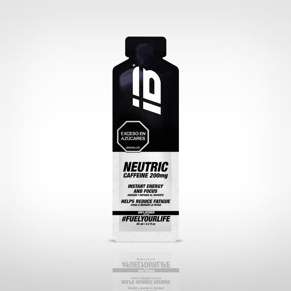 GEL IB SPORTS POWER BOOST 65ml CAFEÍNA 200mg - NEUTRAL