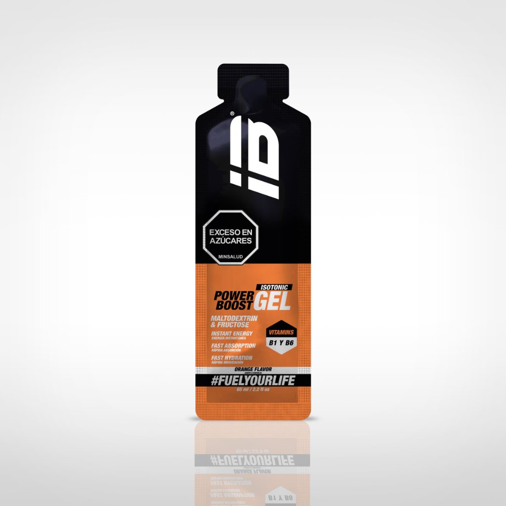 GEL IB SPORTS POWER BOOST 65ml ISOTONIC - ORANGE