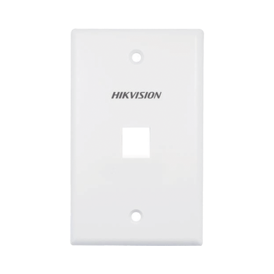 DS-11FPA1-A FACE PLATE DE UN PUESTO HIKVISION