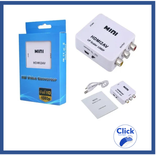 CONVERSOR HDMI a RCA  sin cargador