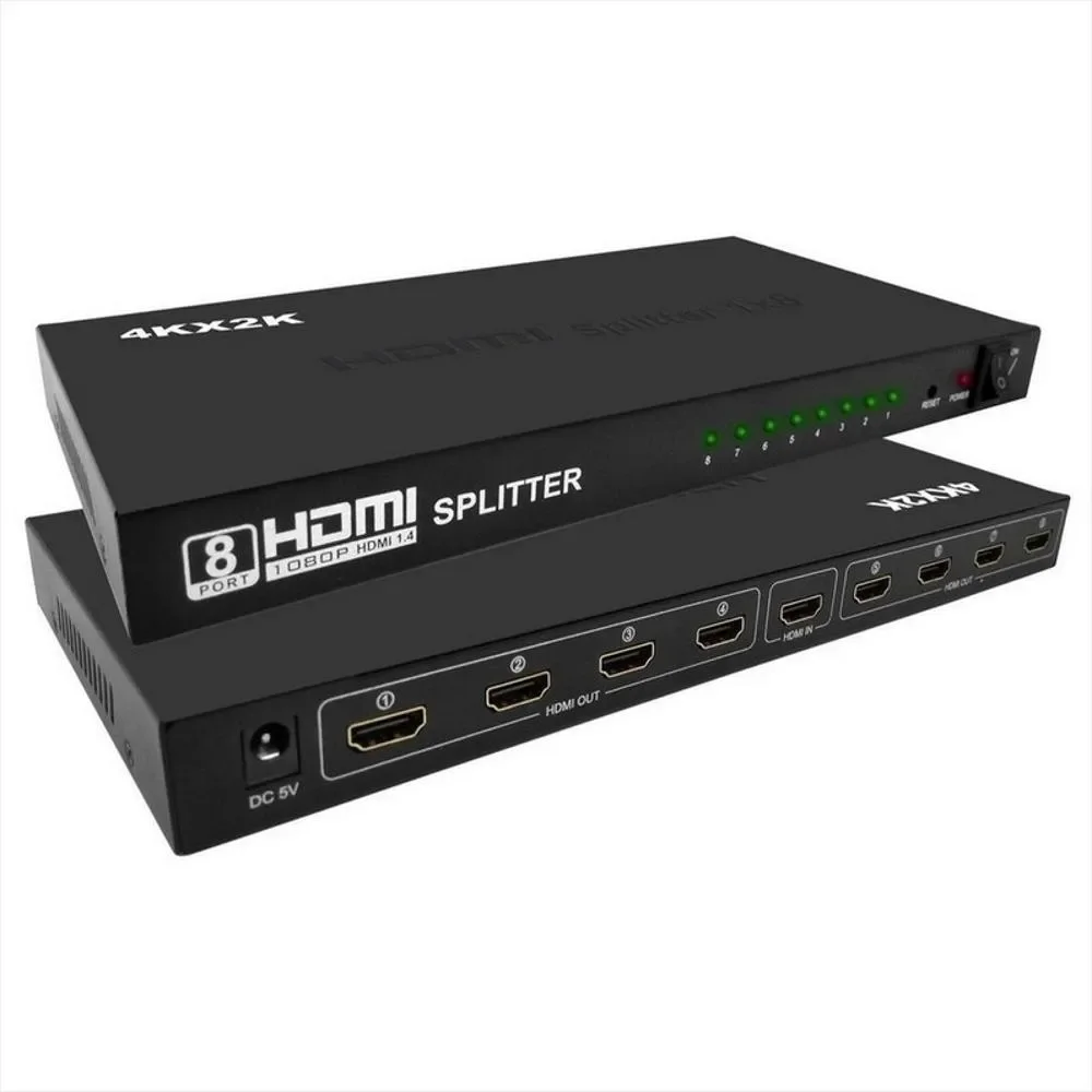 HDMI SPLITTER 8 SALIDAS UNA ENTRADA
