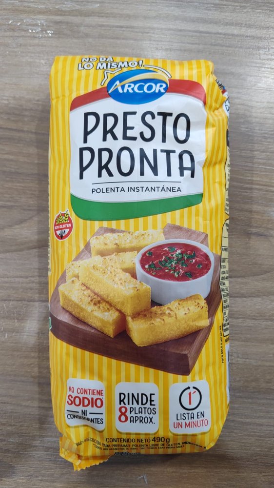 POLENTA ARCOR 490G