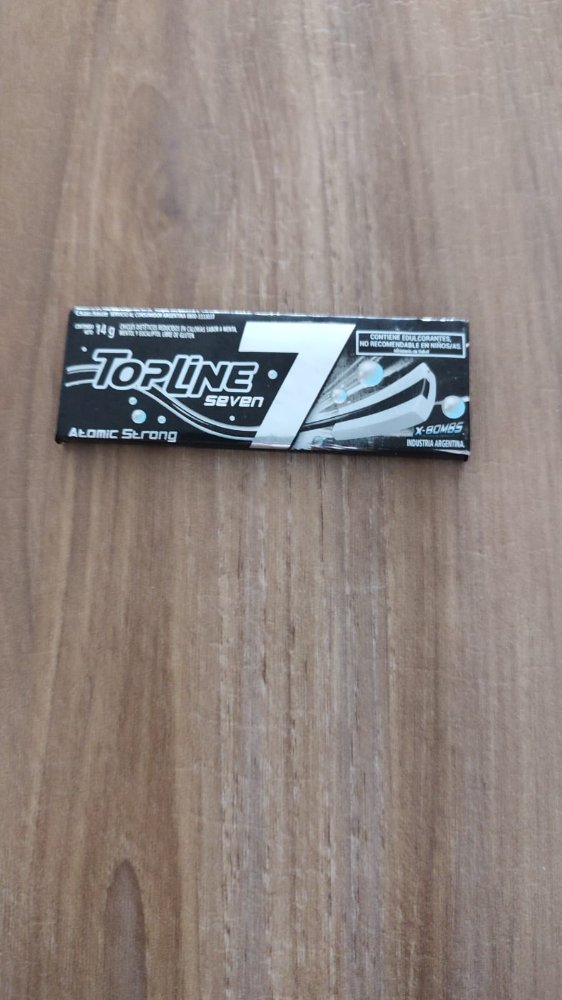 CHICLE TOPLINE SEVEN ATOMIC STRONG