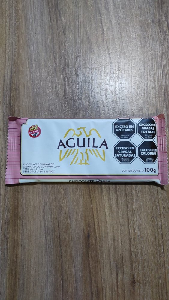 CHOCOLATE SEMIAMARGO AGUILA 100G