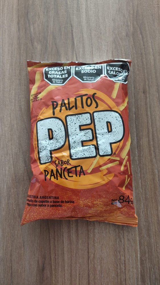 Snacks PALITOS PEP PANCETA 84G
