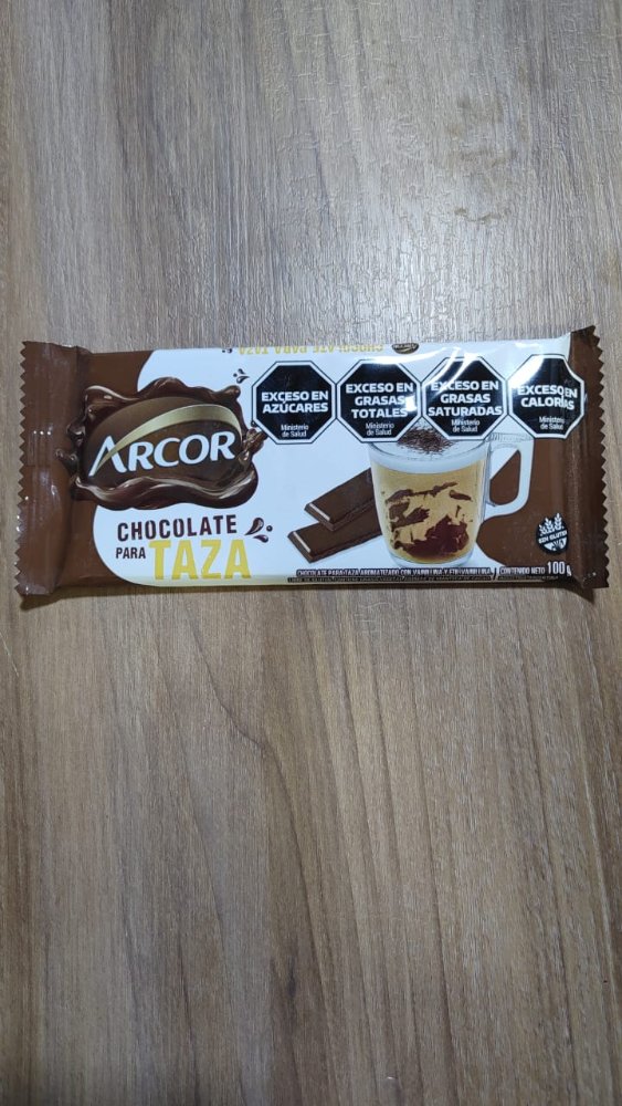 CHOCOLATE PARA TAZA ARCOR 100G