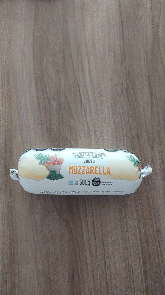 Fiambrería QUESO MOZZARELLA VACALIN 500G