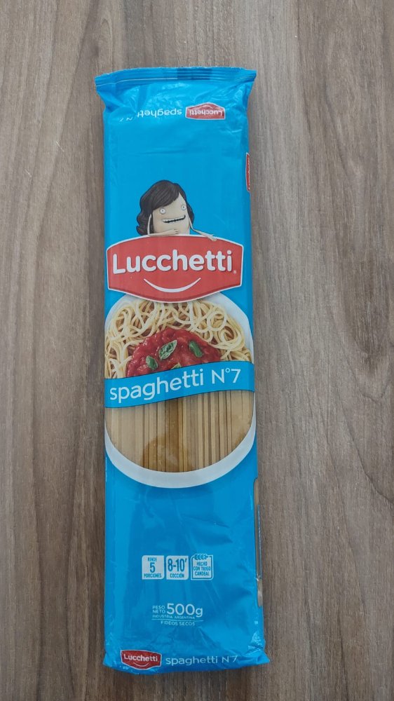 FIDEOS LUCCHETTI SPAGHETTI 500G