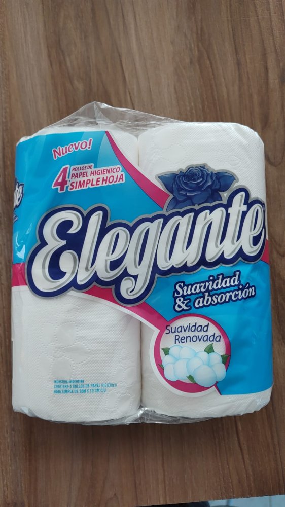Limpieza PAPEL HIGIENICO X4 ELEGANTE