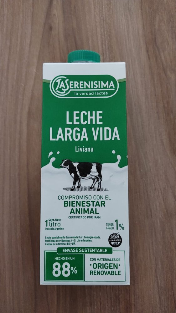 LECHE LA SERENISIMA 1%