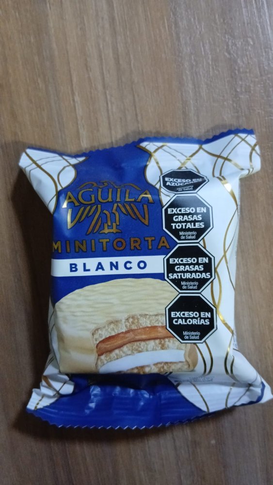 ALFAJOR AGUILA MINITORTA BLANCO