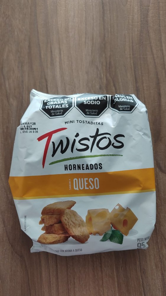Snacks TWISTOS QUESO 95G