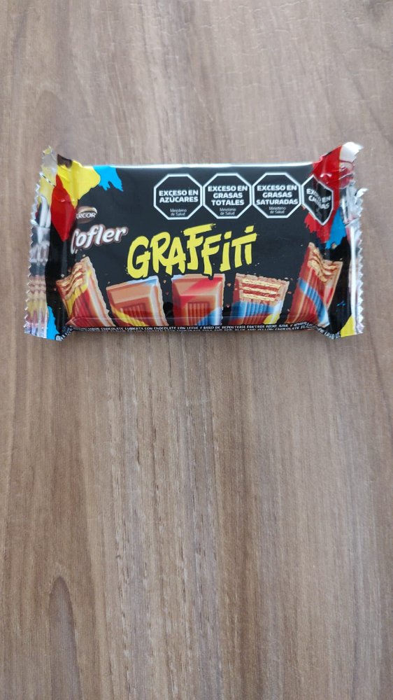 Chocolate GRAFFITI NEGRO 45G