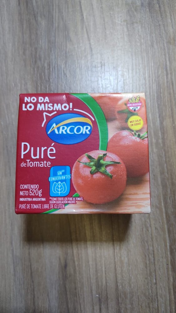 PURE DE TOMATE ARCOR 520G