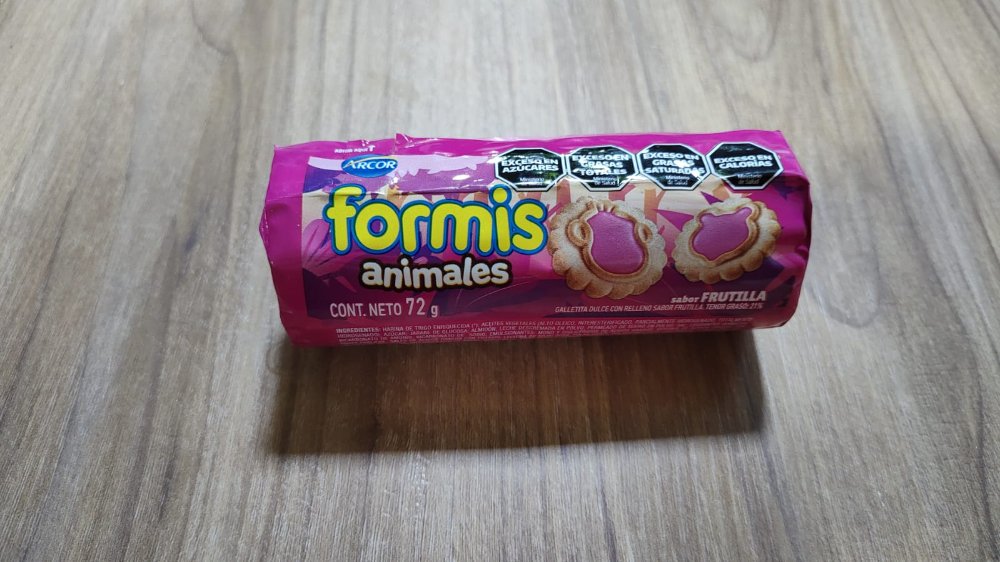 Galletas FORMIS FRUTILLA 72G