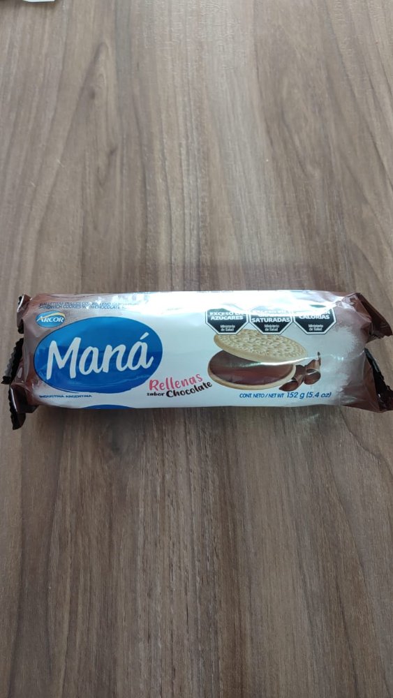 GALLETAS MANA RELLENAS CHOCOLATE
