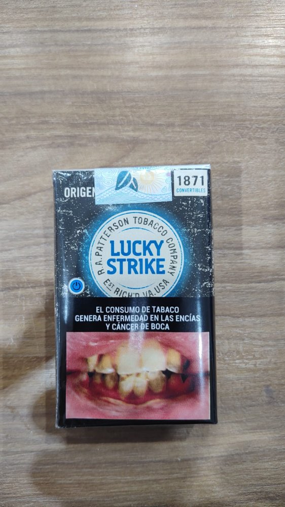 Cigarrillos LUCKY ORIGEN CONVERTIBLE COMUN