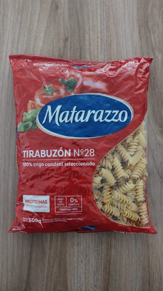 FIDEOS MATARAZZO TIRABUZON 500G