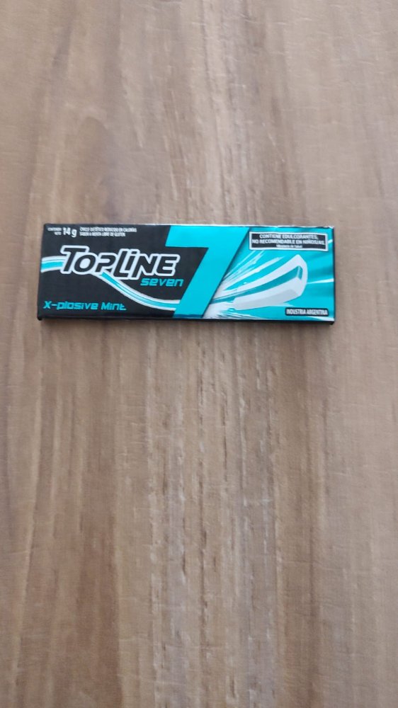 CHICLE TOPLINE SEVEN X-PLOSIVE MINT
