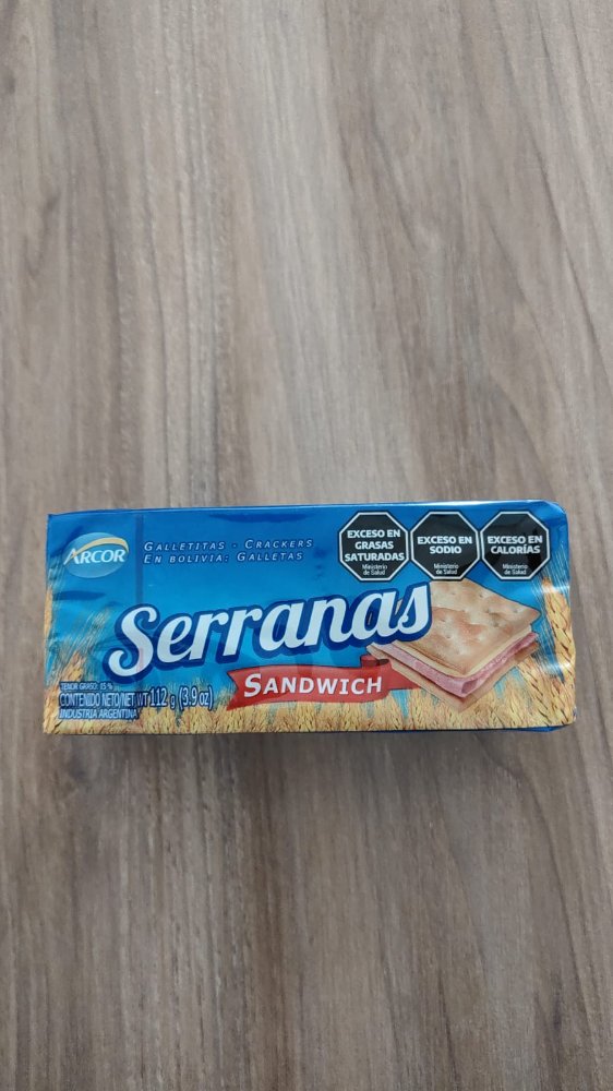 GALLETAS SERRANAS SANDWICH