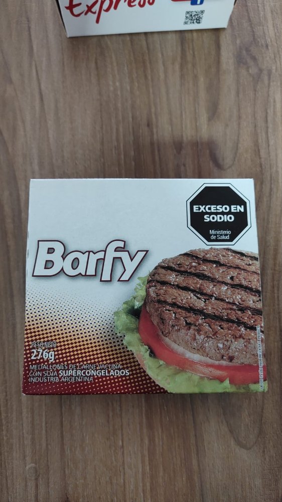 Congelados HAMBURGUESAS BARFY X4