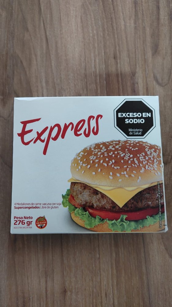 Congelados HAMBURGUESAS PATY EXPRESS X4