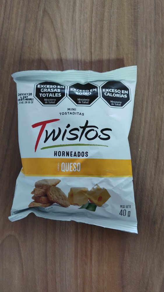 Snacks TWISTOS QUESO 40gr