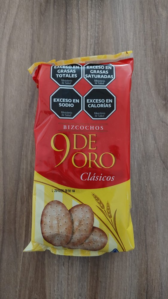 GALLETAS 9 DE ORO BIZCOCHOS