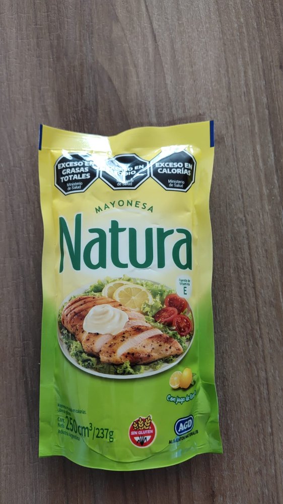 MAYONESA NATURA 237g