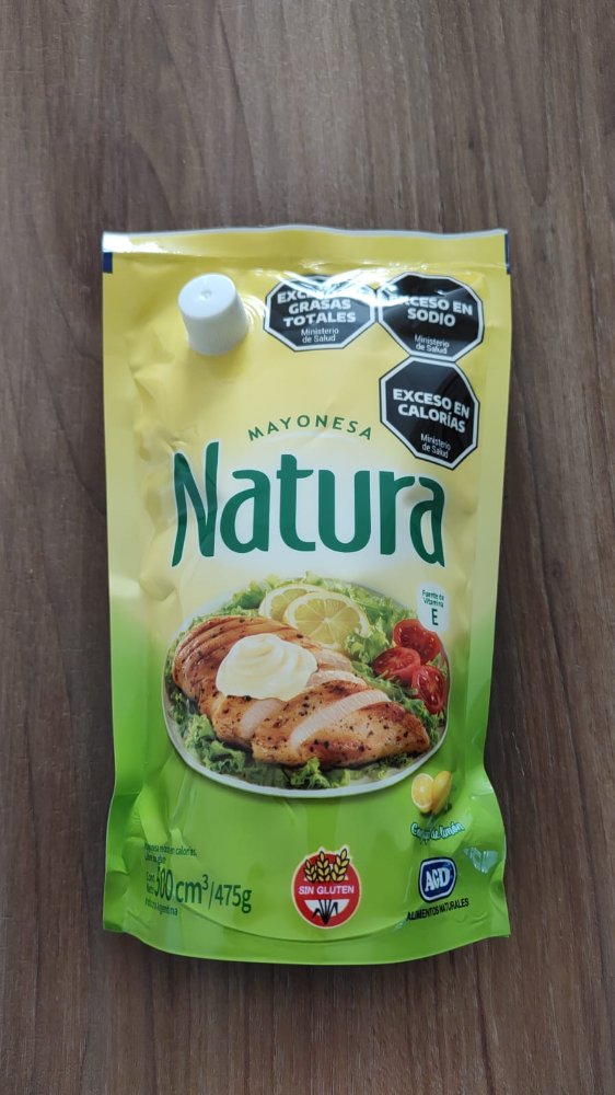 MAYONESA NATURA 475g