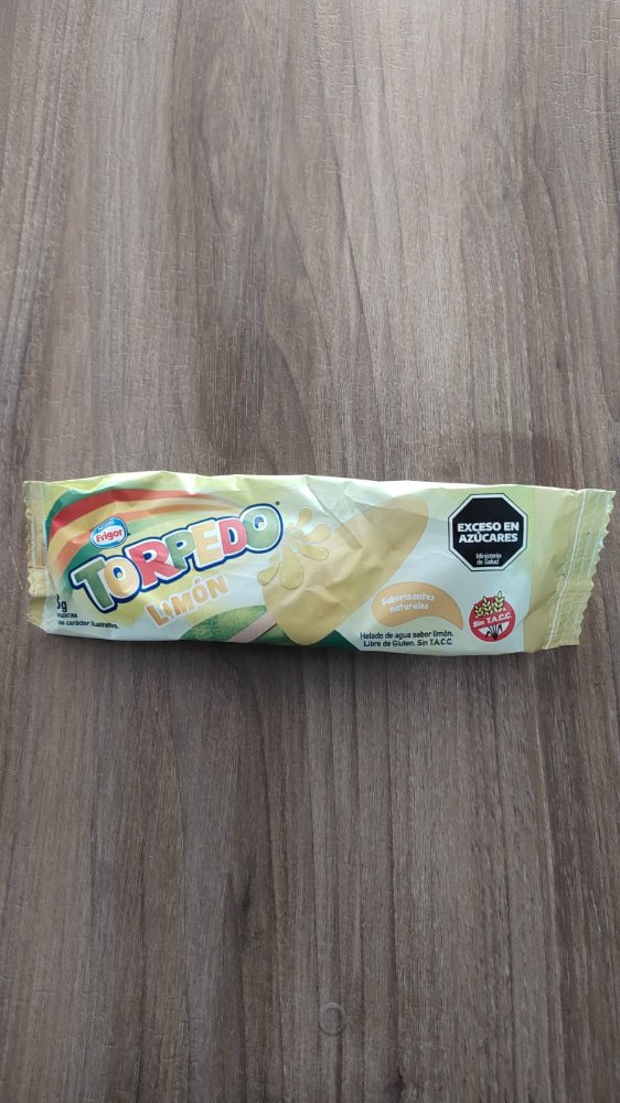 HELADO TORPEDO LIMON