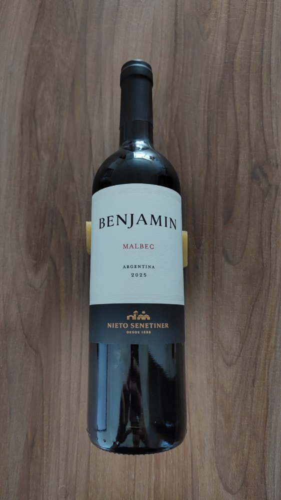 VINO TINTO MALBEC BENJAMIN